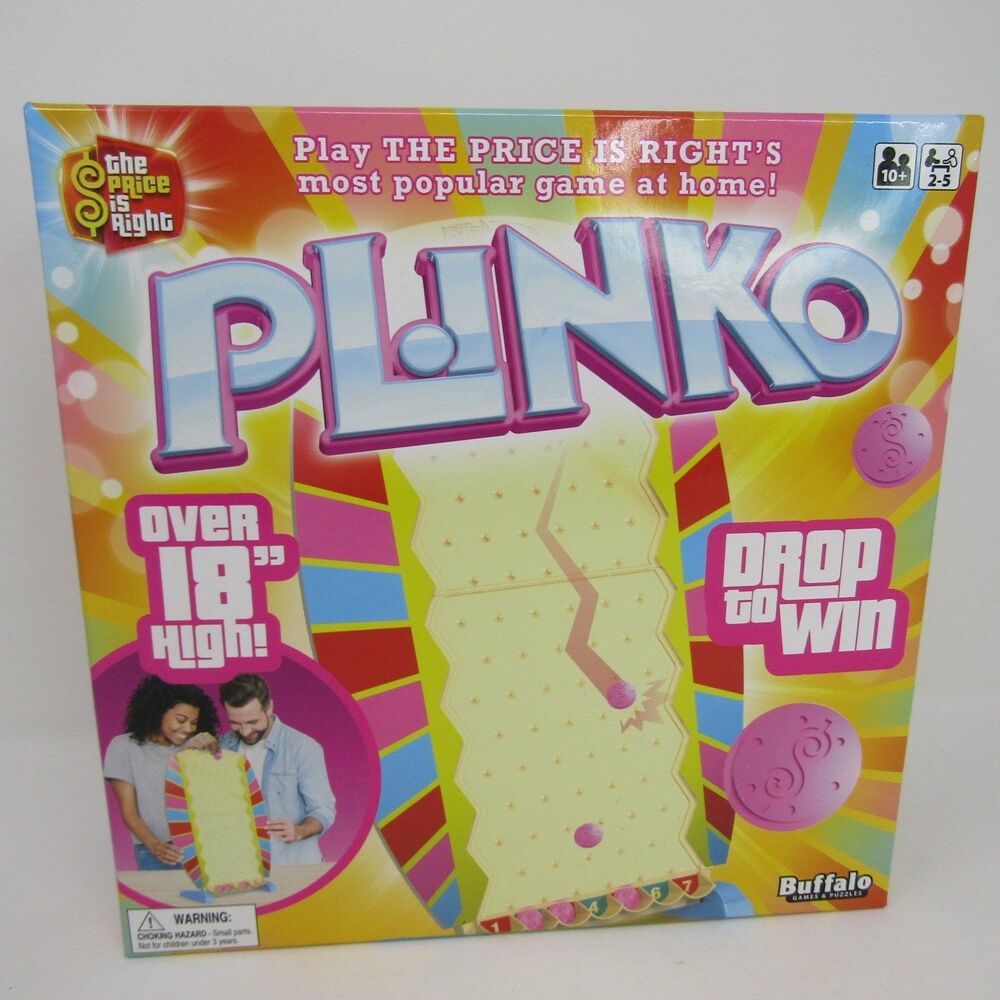 The Price Is Right Plinko Board Game Buffalo Games & Puzzles 2021 Complete